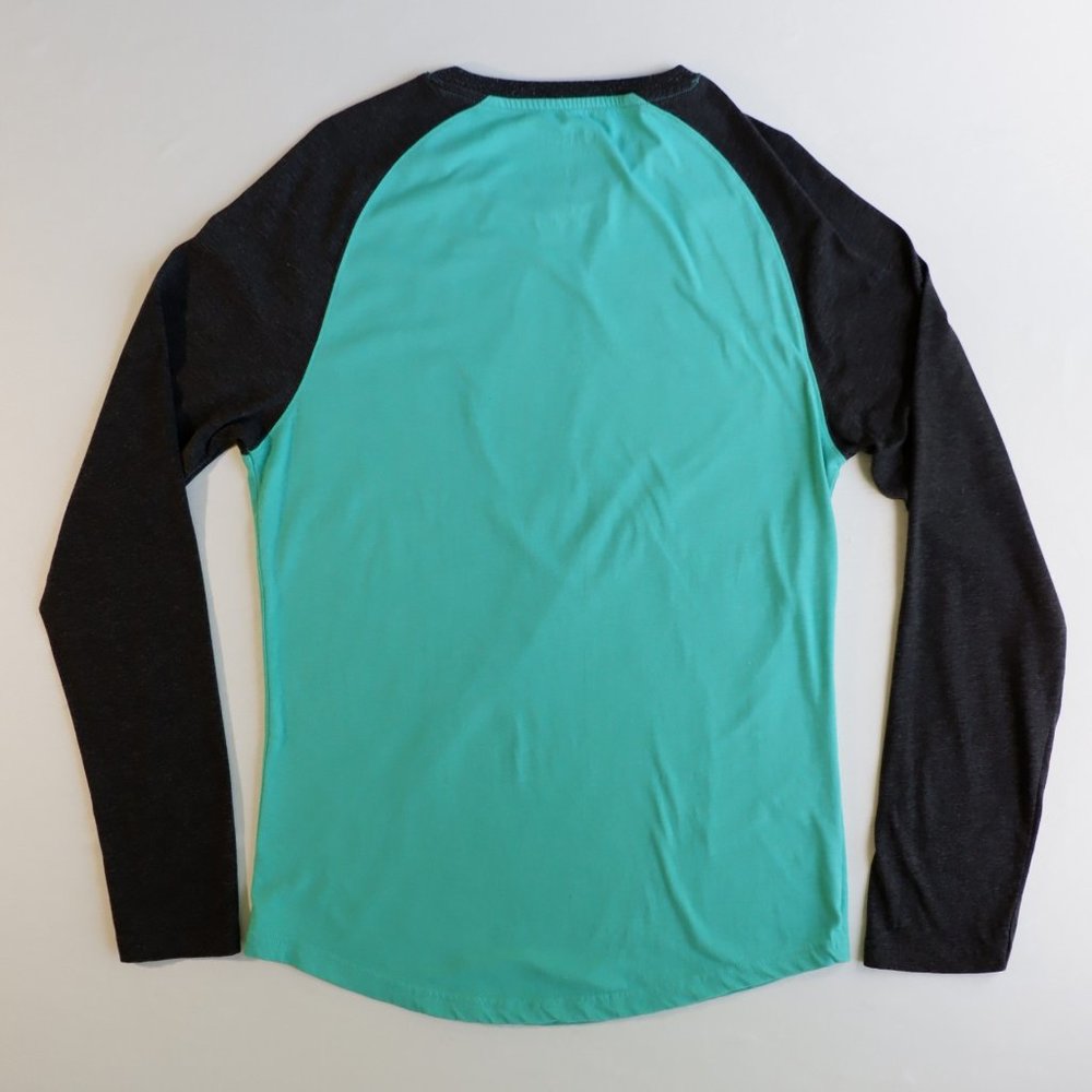 Zoo York Mens T Shirt Long Sleeves Size M Raglan - Picture 3 of 7